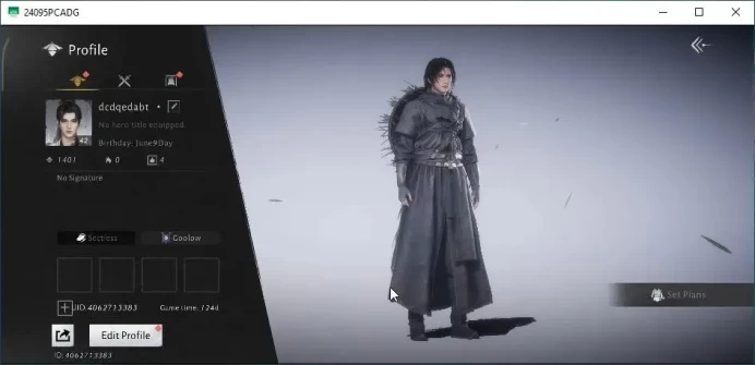 GLOBAL|Lv 42|GS 6178|1 Harmonic Core+5 Lingering Melody|Peaceful Life|Anthem of Ages|Lone March|Male MC|Netease(WWM1154)