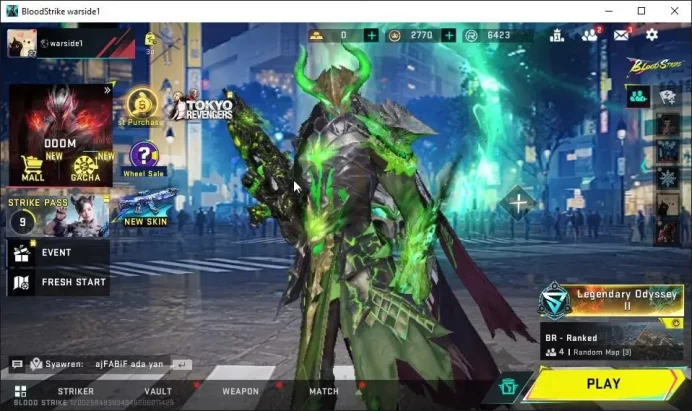 ASIA|ETERNAL VOLT-DeathClaw|ULTRA FN2000-Limbo Lv2|9 Legendary[ETHAN,Kar98k,MCX,Magnum,INP-9,KAG-6,AK47,Etc]|NetEase(BLS4711)