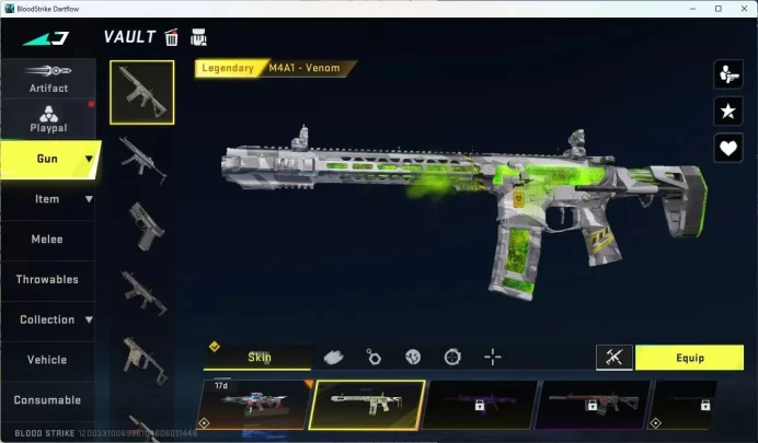 ASIA | 1 ETERNAL: Desert Eagle-Scorpius|3 COLLAB GUNS (TR&7DS)|2 ULTRA GUNS|5 LEGENDARY GUNS|More Check SS BS1118B