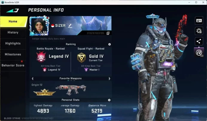 ASIA | ETERNAL: Desert Eagle-Scorpius|1 Collab Gun [7DS]|4 Ultra Gun|11 Legendary Gun|More Check SS BS1126B