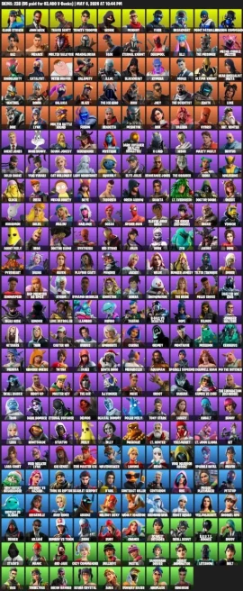 238 skins Travis Scott IKONIK