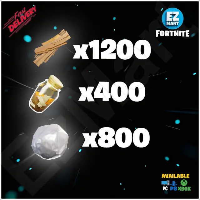 Floor Launcher Trap Kit 1200 Planks, 400 Rough Mineral Powder, 800 Rough Ore | PC-Xbox-PS | Fast Delivery