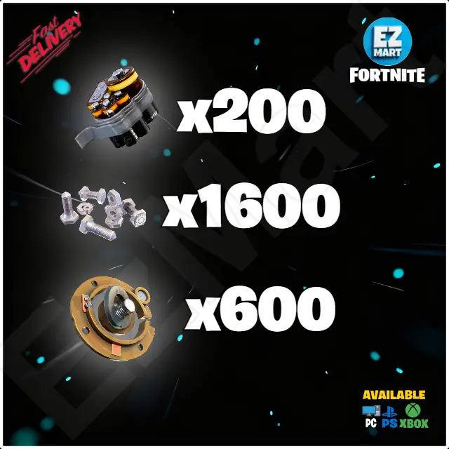 Wall Dynamo Trap Kit 200 Batteries, 1600 Nuts n Bolts, 600 Rusty Mechanical Parts | PC-Xbox-PS | Fast Delivery