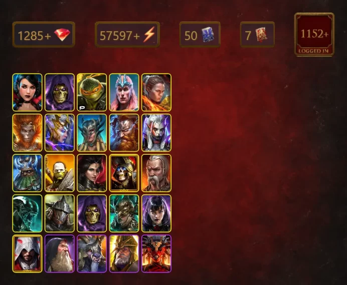 [STARTER]Taras+Thor+Venus+Skeletor+Michelangelo+Loki+Ronda+Wukong+Deliana+Scyl+Visix+Firrol the Barkhorn+Artak+Adelyn+46Epics
