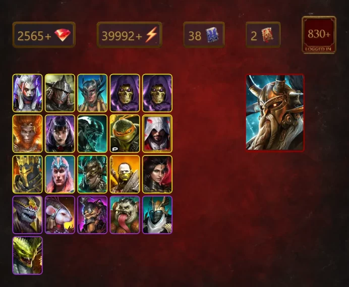 [STARTER]Alaz+Roshcard+Visix+Rathalos+Scyl+Skeletor+Skeletor+Wukong+Alice+Xenomorph+Michelangelo+Ezio Auditore+Loki+41Epics