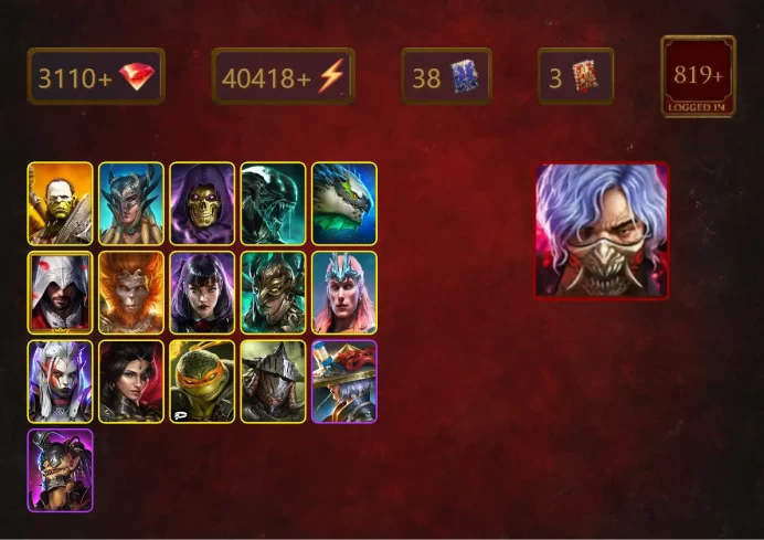 [STARTER]Toshiro+Dracomorph+Artak+Scyl+Skeletor+Xenomorph+Ezio Auditore+Wukong+Alice+Leminisi the Gold-Wing+Loki+Visix+37Epics