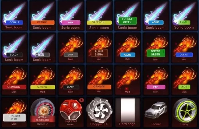 RL248 // ACCOUNT WITH Fennec, Cybertruck, BM //540 LVL //Full access (K)