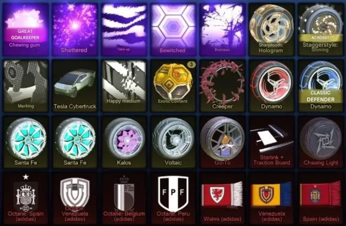 RL248 // ACCOUNT WITH Fennec, Cybertruck, BM //540 LVL //Full access (K)