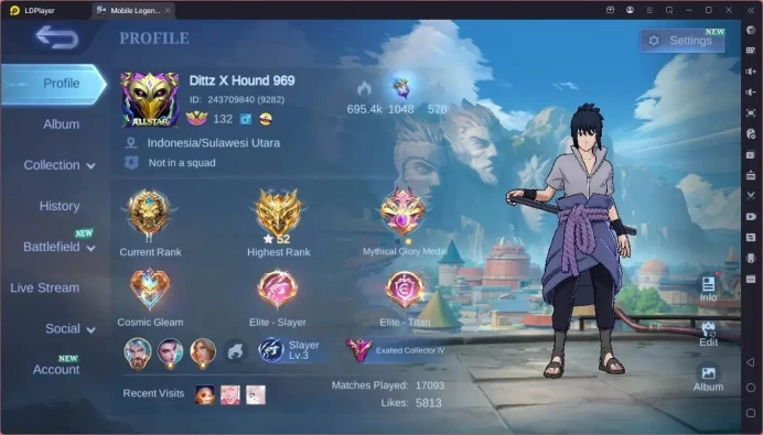 Global|Hero 132|Skin 367|Exalted|Legend GS|Naruto SuyouPrime Cluade,Granger|KOF Aurora|CC Tigreal|More Check SS ML2090B
