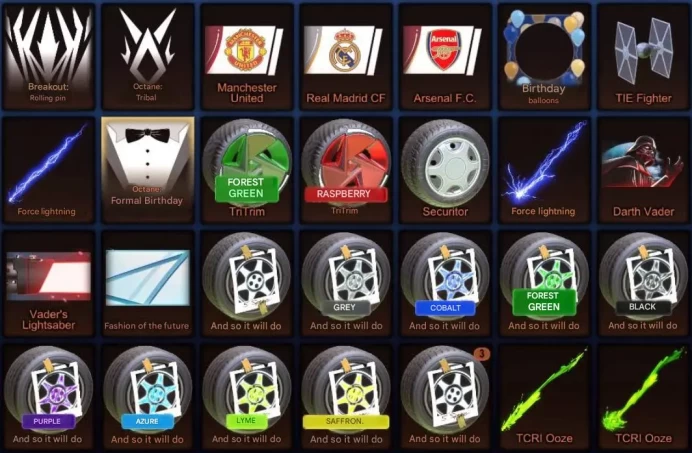RL252 //ACCOUNT WITH  Fennec Black, 600cr, 8 BM + inventory + 104 LVL (K)