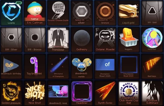 RL252 //ACCOUNT WITH  Fennec Black, 600cr, 8 BM + inventory + 104 LVL (K)