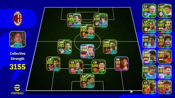 Android|Epic Steven Gerrard,Gabriel Batistuta,Hidetoshi Nakata,Highlight-ShowTime Joshua Kimmich,etc|PES 2026|TakeMail|EF1819
