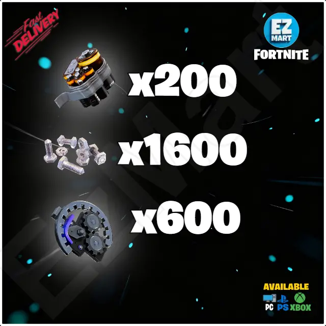 Wall Dynamo Trap Kit 200 Batteries, 1600 Nuts n Bolts, 600 Sleek Mechanical Parts | PC-Xbox-PS | Fast Delivery