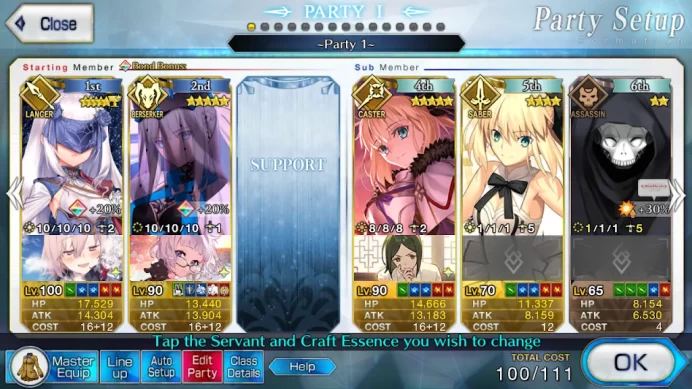 FGO373: NA | Lv136 | 597 days| BD changeable| 16 SSR | 30 WNP (Jeanne Summer & Artoria Archer NP5) | CE Black Grail + Kaleid | 15 SSR Ascensions