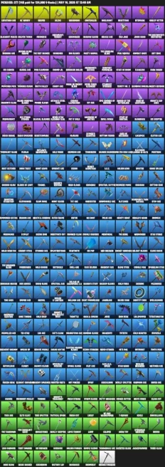 460 skins ·  Black Knight / Leviathan Axe / Floss / Take The L . Sparkle Specialist  