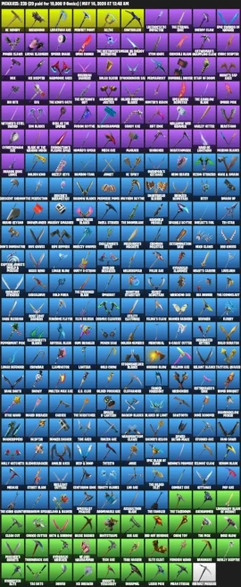 236 skins · Black Knight / Leviathan Axe / Floss / Take The L . Sparkle Specialist    