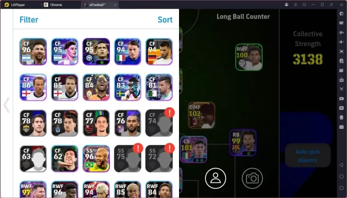 Android|PW 3138|Bigtime Rijkaard|Legendary Ronaldinho|Epic Forlan,Torres|SHW Messi(2),Neymar,Idzes Etc|2026|Check SS EFB1660B
