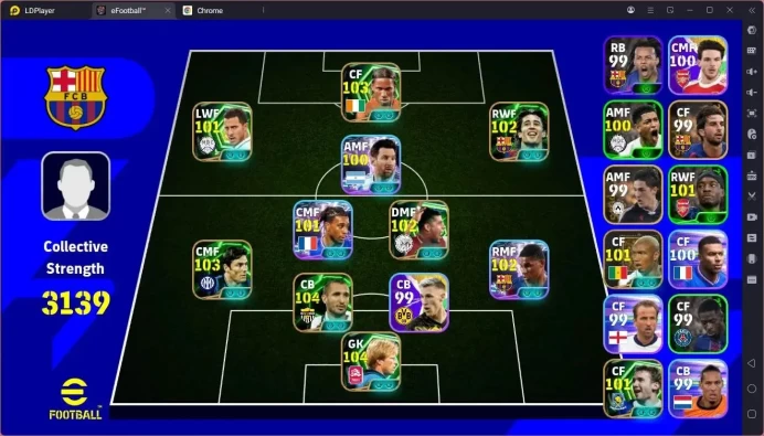 Android|PW 3139|Epic Chiellini,Kahn,Drogba, Rijkaard,Krklc,Diouf,Hazzard|SHW Rashford,Olise,Messi Etc |2026|Check SS EFB1661B