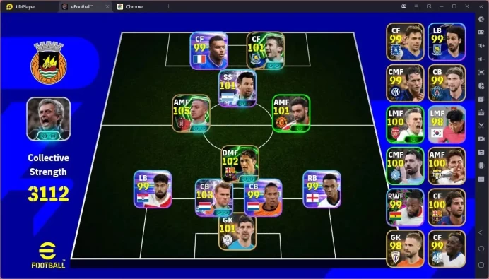 Android|PW 3112|Epic Thiago, Edmilson, Shevchenko|Showtime Messi,De light Etc |2026|Check SS EFB1662B