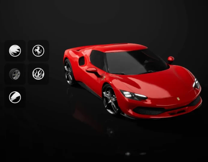 #21586 Car Bundle Ferrari 296 GTB 2800 VB (All Platforms)