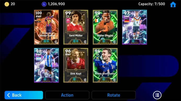 Android | PW 3052 | BigTime Yamal|Epic Drogba,Müller,kuyt,Shevchenko|Showtime Messi,Kimmich Etc |2026|Check SS EFB1663B