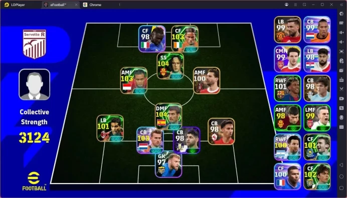 Android|PW 3124|Epic Guardiola,Totti,Drogba,Atep,Izanagi,Shevchenko|Showtime De light,Lionel Messi Etc|2026|Check SS EFB1664B