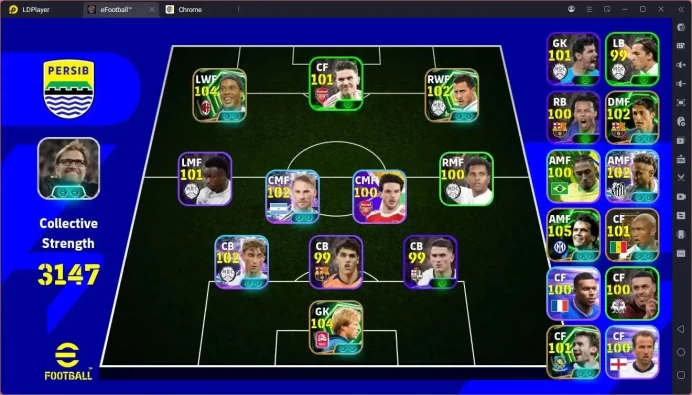 Android|PW 3147|Epic Kahn,Shevchenko,Hazard,Matthäus,Ronaldinho|SHW Allister,Neymar,Huijsen,Messi Etc|2026|Check SS EFB1668B
