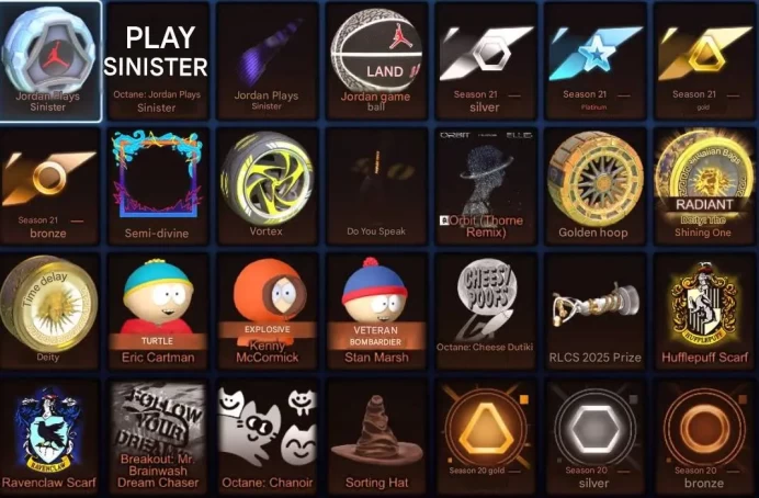 RL259 // ACCOUNT WITH  Fennec, 5 BM + inventory + 372 LVL (K)