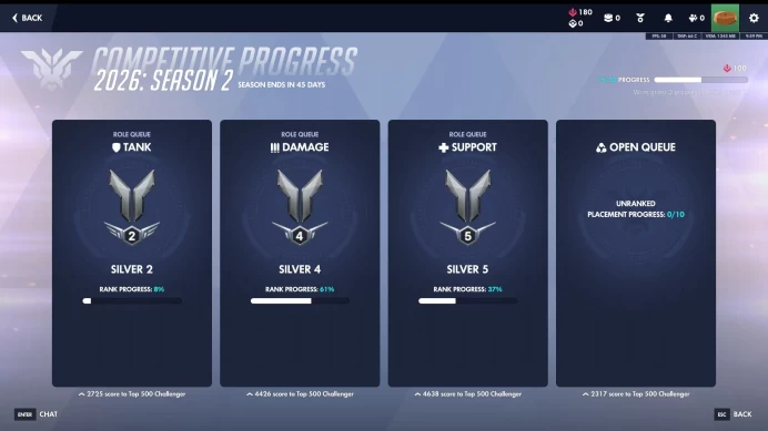 All Roles Silver // 6 Legendary Skins // ( Handmade ) 50 Wins / Sms Verified / Full Access / Instant Delivery