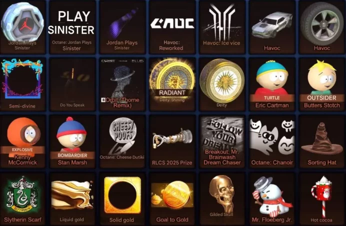 RL262 //ACCOUNT WITH Fennec, Havoc, 5 BM + inventory + 147 LVL + FN 69 Skins (K)