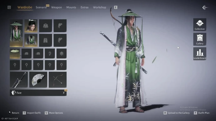 ASIA | Selector On 1 Harmonic Core|Starter MC Male Lv7 |3656 Build|Nameless Sword  | Panacea Fan  | 304K | Check SS WWM178B