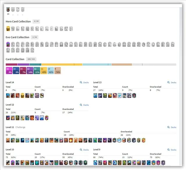 8 YEARS OLD ACC ll EMOTES : 53 ll EVO CARD ll 108 CARDS OPEN ll ANDROID AND IOS
