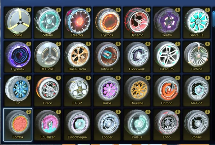 RL270 // ACCOUNT WITH Fennec, Anodized Pearl, 30+BM's (K)