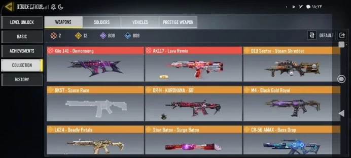 iOS Android - Level 400 - Mytich 2 - Legendery 12 - Epic 606 - Code1575