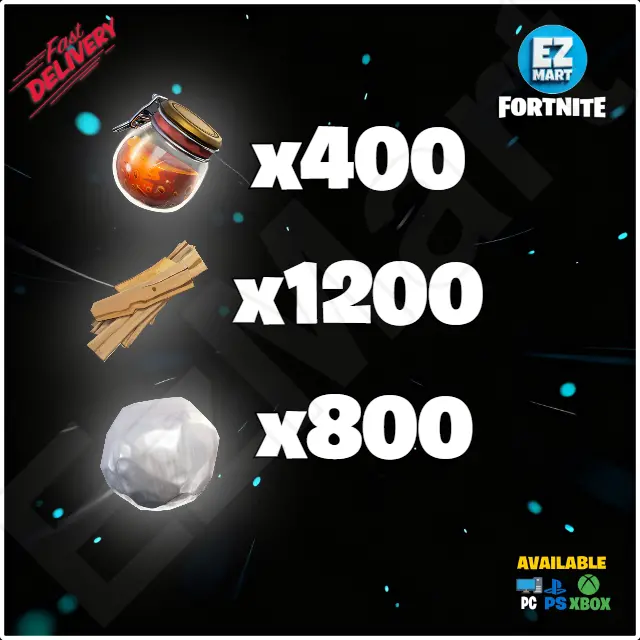 Floor Launcher Trap Kit 400 Oxidized Mineral Powder, 1200 Planks, 800 Rough Ore | PC-Xbox-PS | Fast Delivery