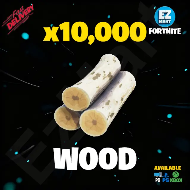 10,000 Wood | PC-Xbox-PS | Fast Delivery