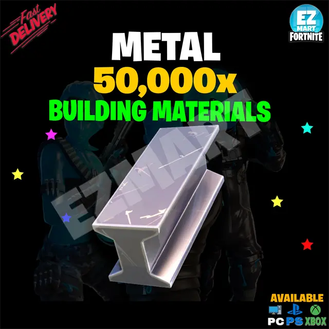 50,000 Metal | PC-Xbox-PS | Fast Delivery