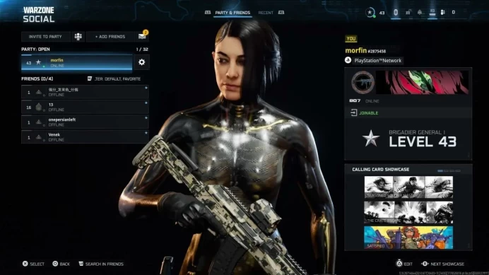 Warzone 4 - All Platform - Level 43 - Main MW3 Guns Max - Main MW2 Guns Max - 35 Forged Camo - Tracer Pack Heretic -1661