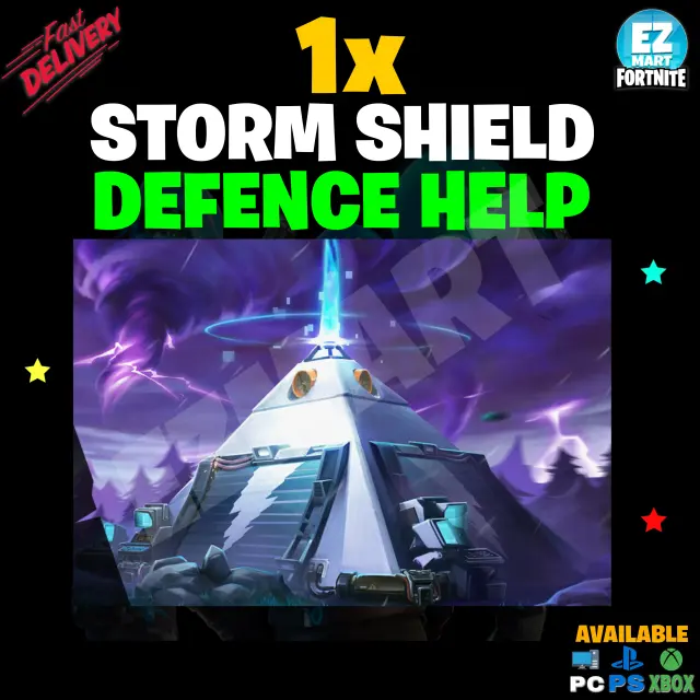 Storm Shield Defense (SSD) Carry | Any Level 1 | PC-Xbox-PS | Fast Delivery