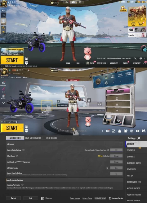 IOS Android - Level 75 - Mytich High - Helmet Mytich - Mack The Fool - Ump Lvl 3 - Victor Level 4 - M700 Level 4 - 14 Gun Upgrade - 1666