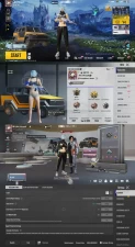 IOS Android - Level 63 - 15 Guns Upgrade - Scarl Kill Message - Helmet Glacier - Dance Legend - 1669