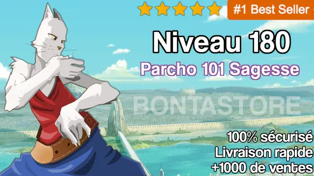 Ecaflip 180 - Parcho +101 Sagesse - Boune - 100% sécurisé