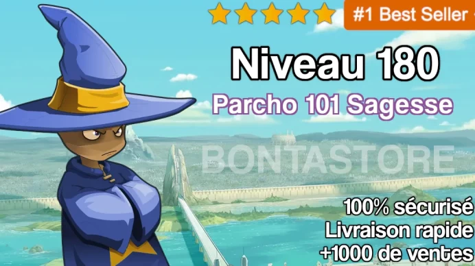 Xelor 180 - Parcho +101 Sagesse - Boune - 100% sécurisé