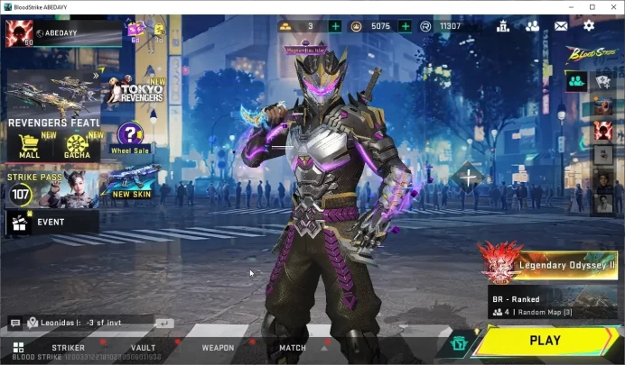 ASIA|Eternal DEagle-Scorpius|Collab TR(FN2000,Takemichi)|7 Ultra(Zero,Ethan,M4A1,AUG)+Melee(T.Knife-Sanctum)|NetEase|(BLS4716)