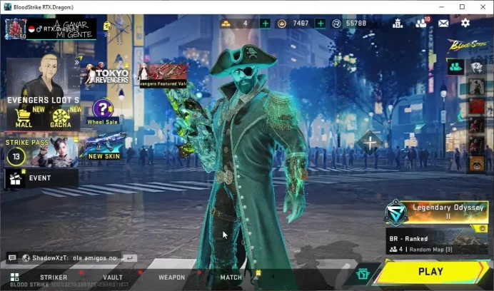 NA|19 Ultra (Hank,Ethan,Origin12,Vector,DEagle,SCAR)+Melee(Axe-Crystal Breaker)|Collab Bleach Byakuya|2 Lmtd|NetEase|(BLS4714)