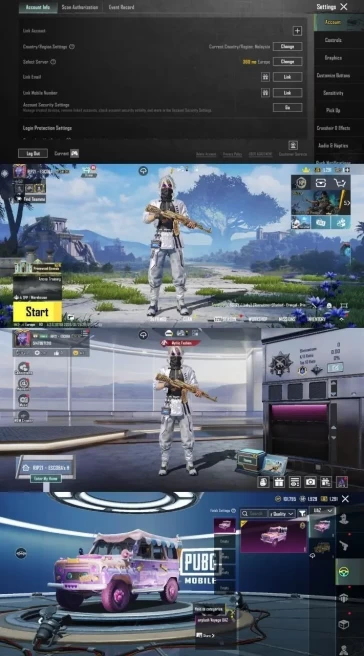iOS Android - Mytich High - Skin High - 25 Upgrade Gun - Kill Massage Good - Helmet Glacier - Code1065