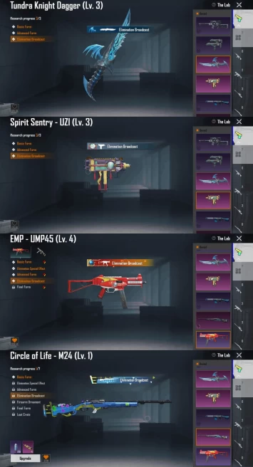 IOS Android - Level 62 - Helmet Glacier - 7 Guns Upgrade - Ump Lvl 5 - Lobby Metich - 1705