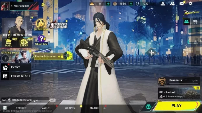 ASIA|Collab BLEACH[Byakuya Kuchiki]|ULTRA ETHAN-Raid Mask|Rare Playpal-Meow|NetEase|CheckSS(BLS4719)