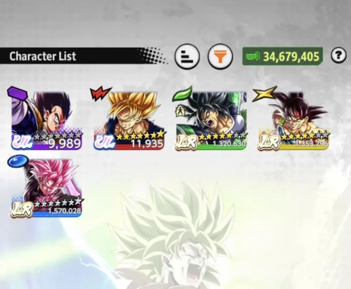 B185-IOS+Android-Meta-3 LR(Goku Black Full Red Star+Broly+Bardock)+19 Legends+Good Equipment+Good Team+13 Zenkai+Meta Cooler+Janemba+Zamasu Zenk
