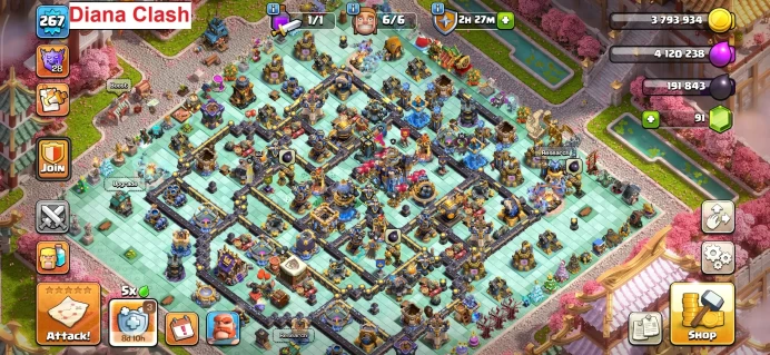 TH18-XP267-5 Hero Max-4 Skin Map-206 Wall Max-28 Hero Skin-4 Epic Equipment Max-6K Legendary Loot-Lifetime Warranty-Immediate Delivery